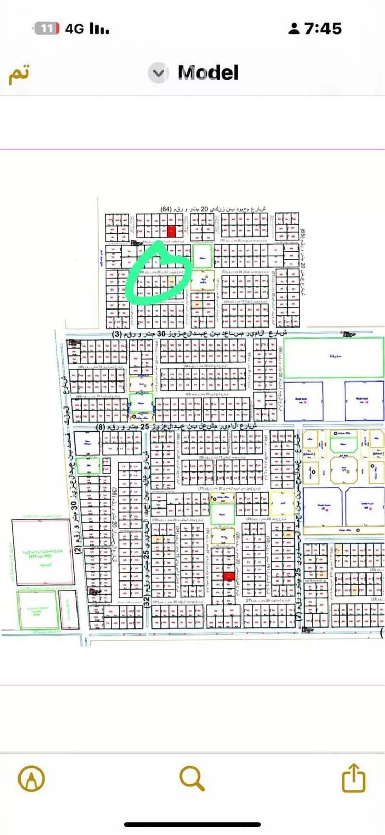 أرض للبيع في شارع مطرف الغساني ، الغاط ، الغاط صورة 2