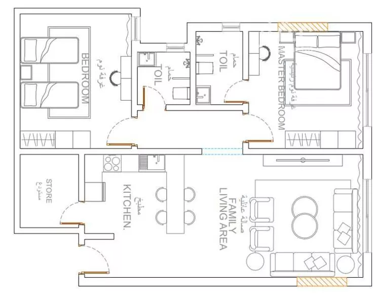 Apartment for Sale in Dammam As Saif صورة 2