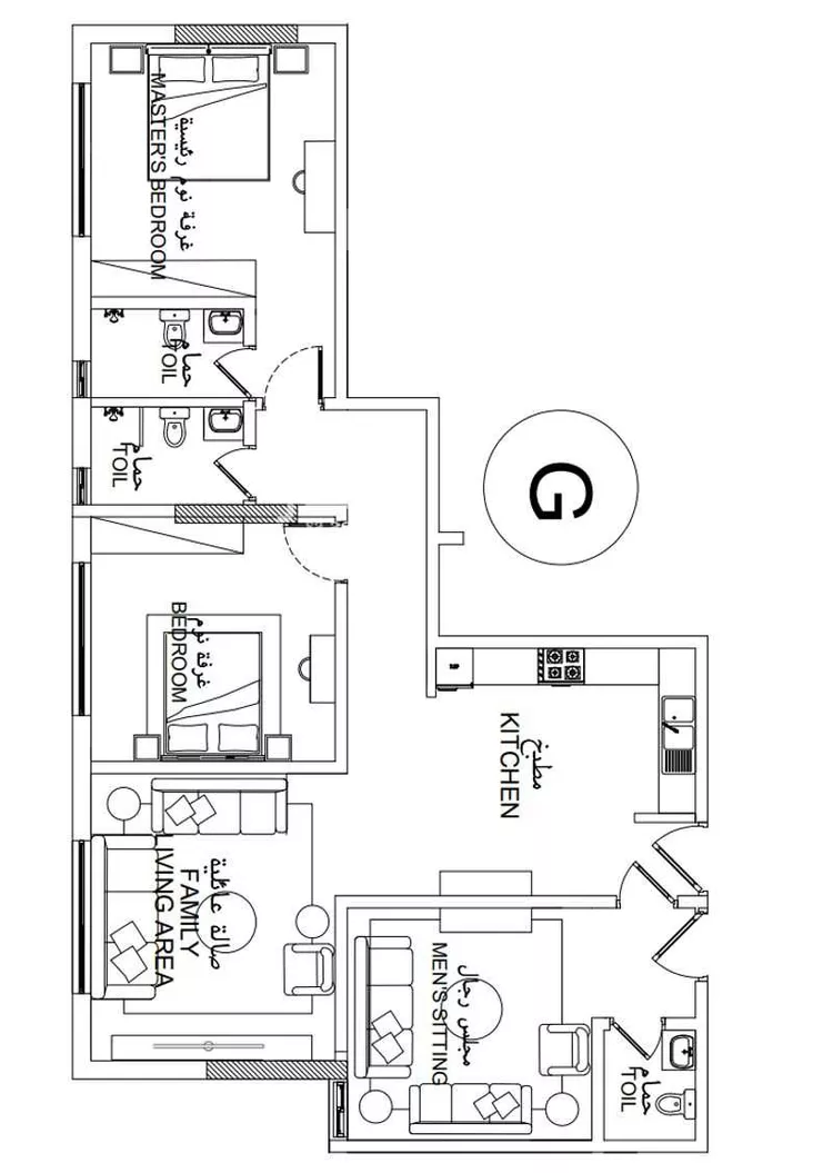 Apartment for Sale in Al Khobar Al Hamra 12