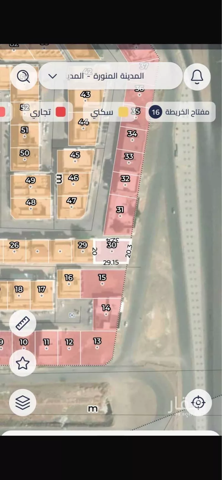 أرض للبيع في شارع ممر مشاه 2572, حي العزيزية, مدينة المدينة المنورة, منطقة المدينة المنورة صورة 2