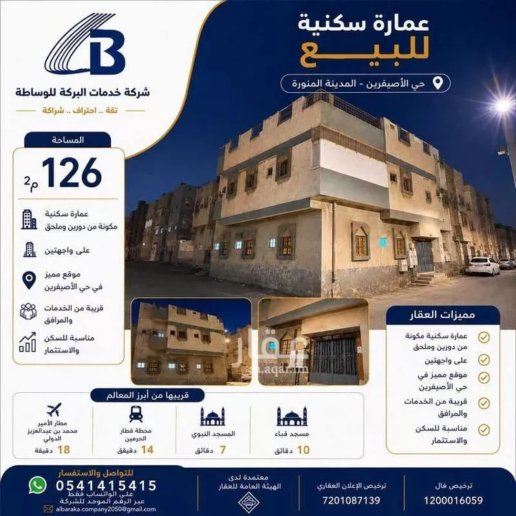Building for Sale in Medina Al Asfren