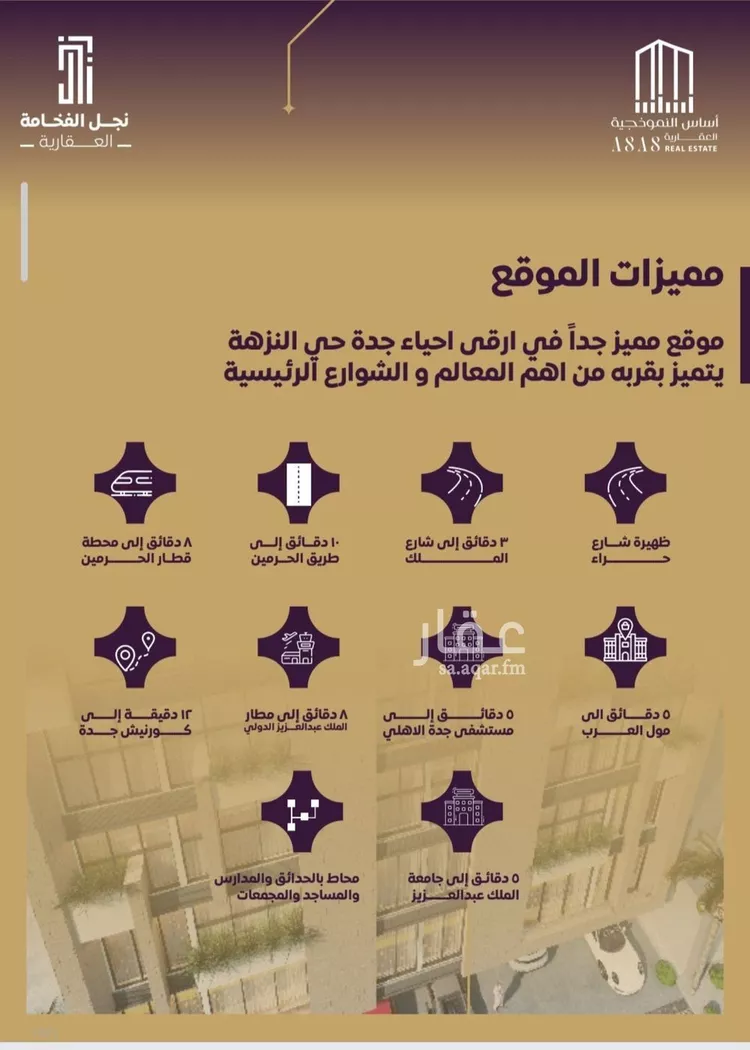 شقة للبيع في شارع العتيق, حي النزهة, مدينة جدة, منطقة مكة المكرمة صورة 4