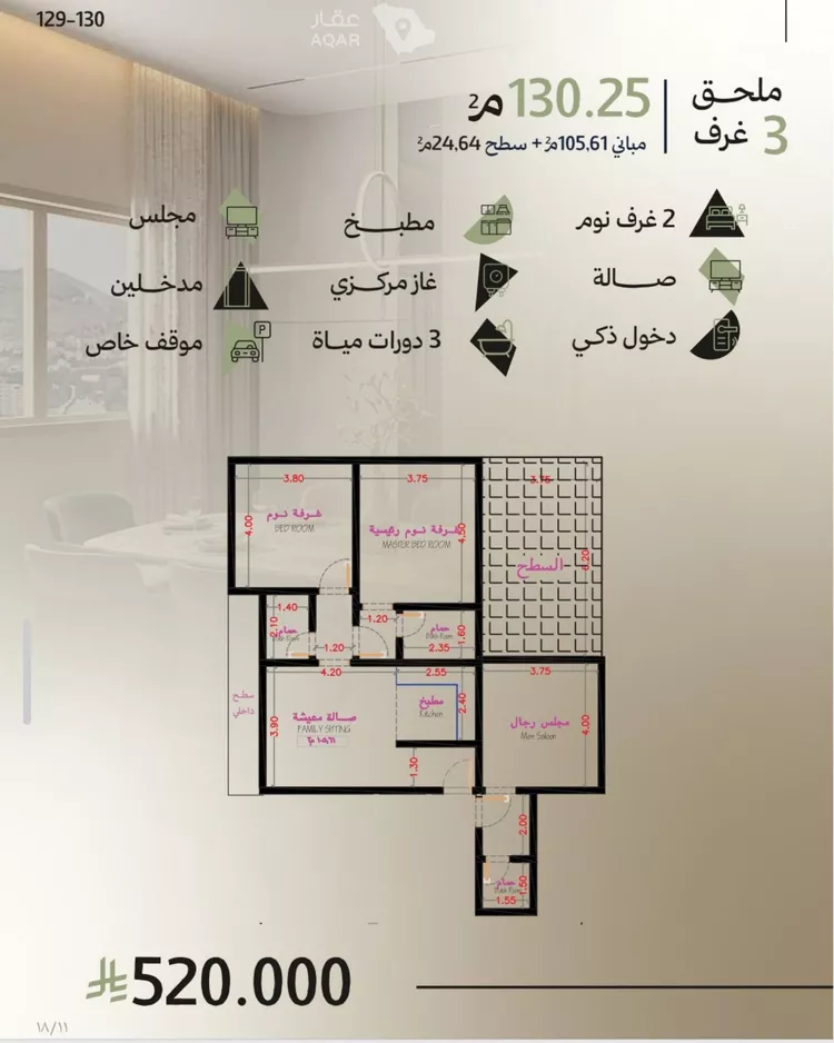شقة للبيع في شارع رافع الاشجعي , حي أبحر الجنوبية, مدينة جدة, منطقة مكة المكرمة صورة 5