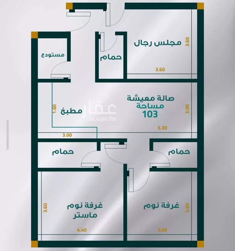 شقة للبيع في شارع محمد بن يزيد الثمالي بن المبرد, حي مريخ, مدينة جدة, منطقة مكة المكرمة صورة 2