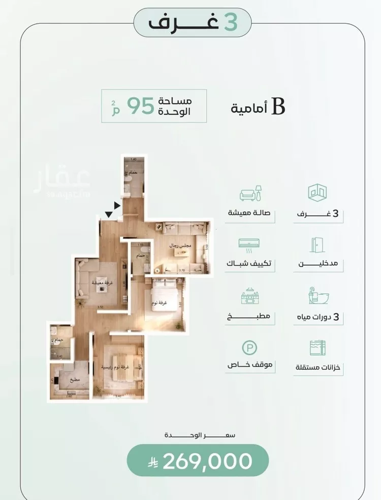Apartment for Sale in Jeddah Ar Rayan