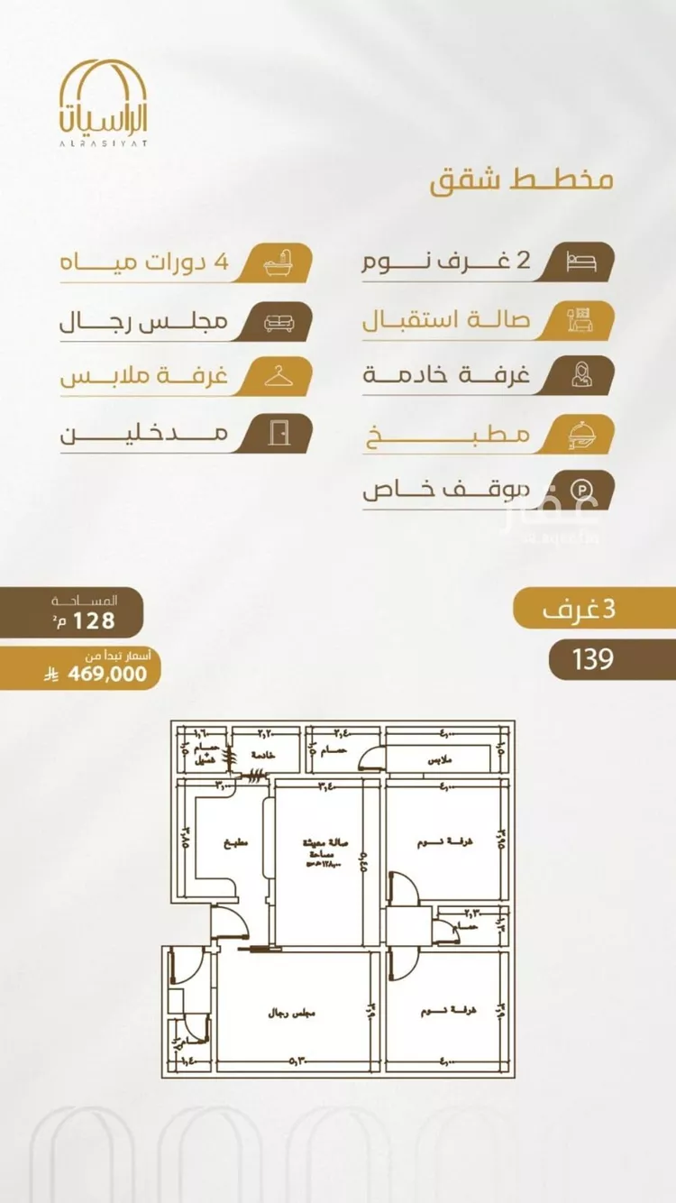 شقة للبيع في شارع سهل بن حنيف, حي الورود, مدينة جدة, منطقة مكة المكرمة صورة 2