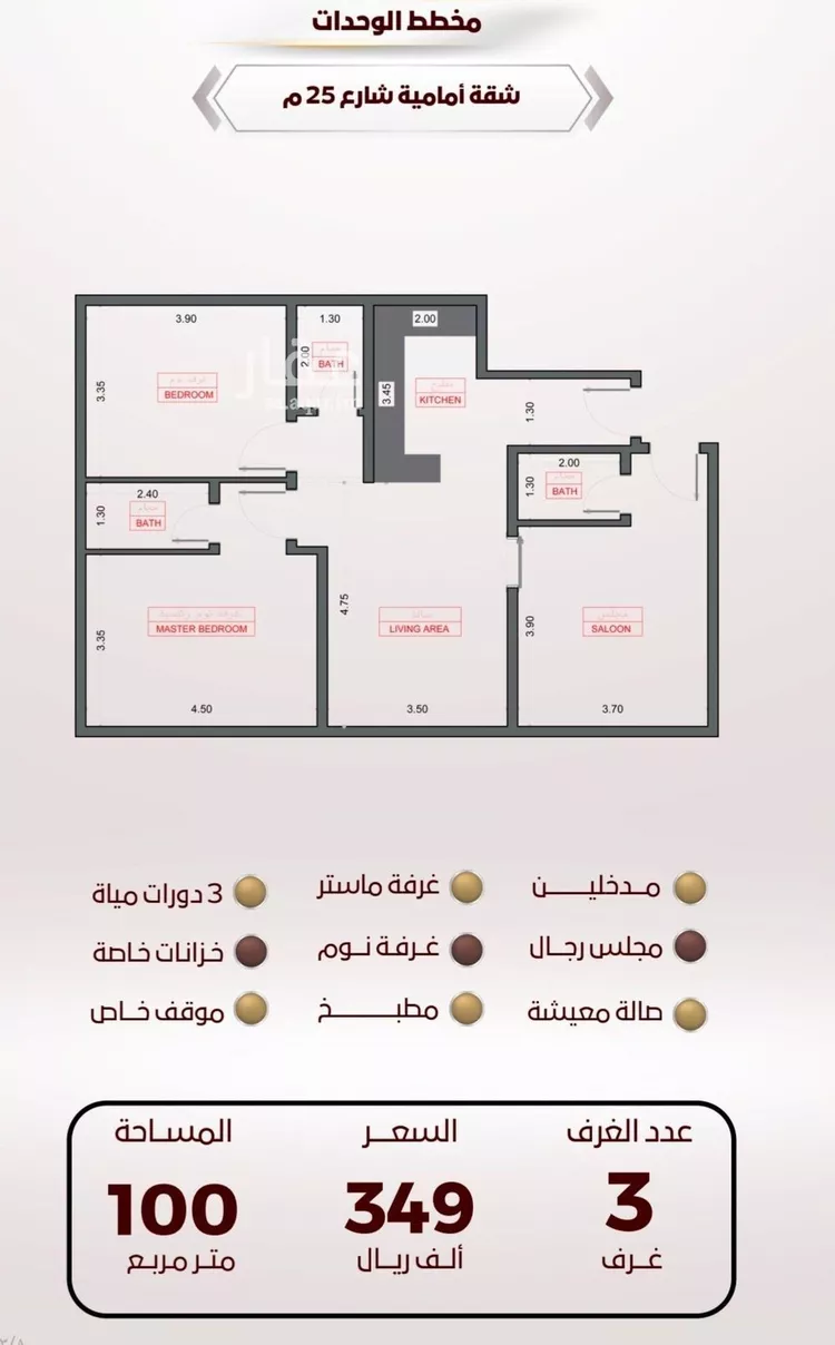Apartment for Sale in Jeddah Al Wahah