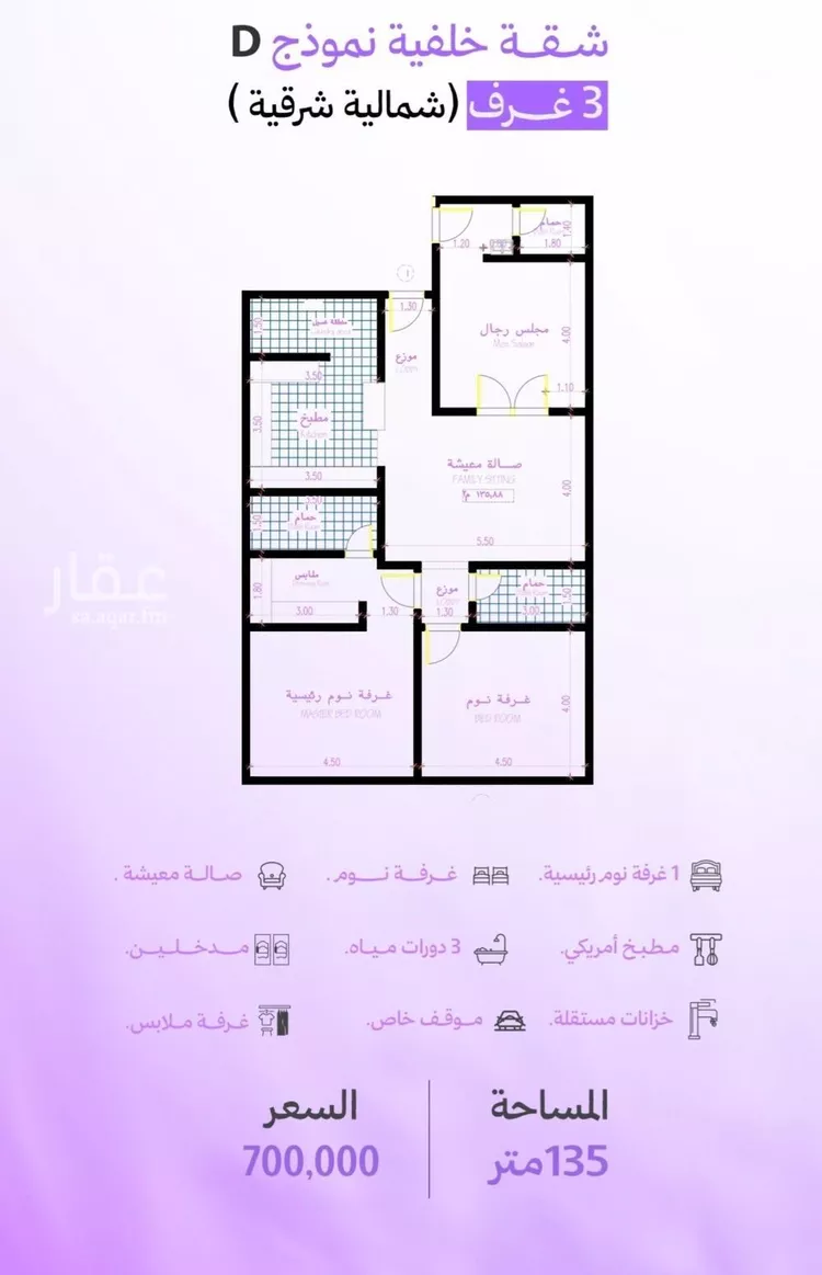 شقة للبيع في حي أبحر الجنوبية, مدينة جدة, منطقة مكة المكرمة