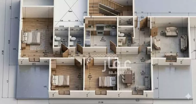 Apartment for Rent in Dammam Al Fursan