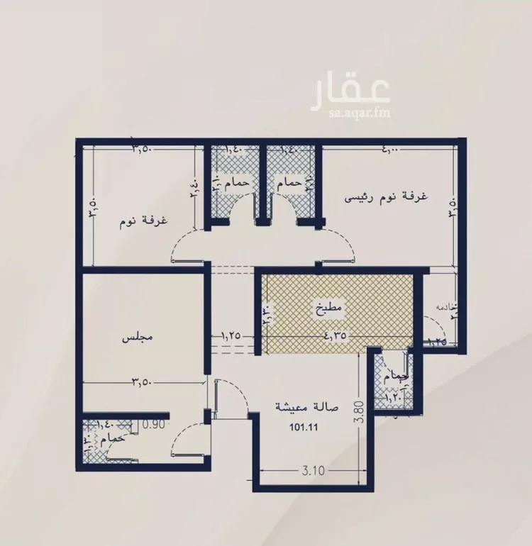 Apartment for Sale in Jeddah Ar Rabwah صورة 4