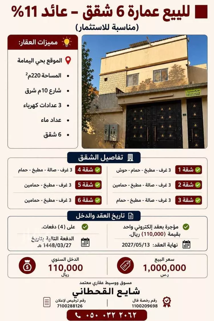 Building for Sale in Riyadh Al Yamamah