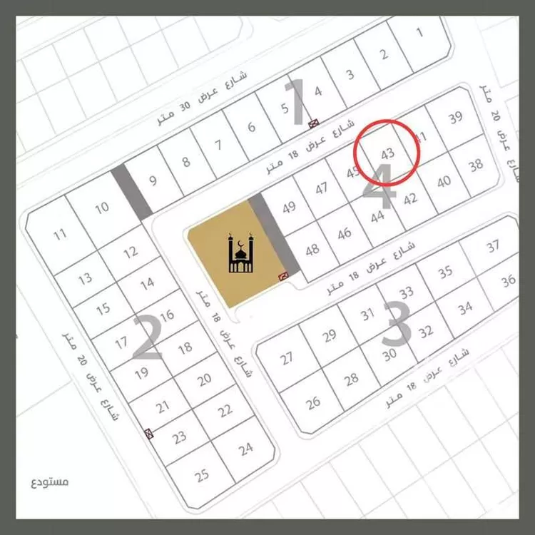 Land for Sale in Dammam Al Dabab صورة 2