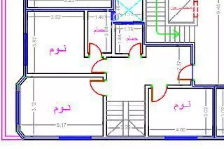 شقة للبيع في شارع الأمير عبدالعزيز بن محمد بن عياف, حي الياسمين, مدينة الرياض, منطقة الرياض 9
