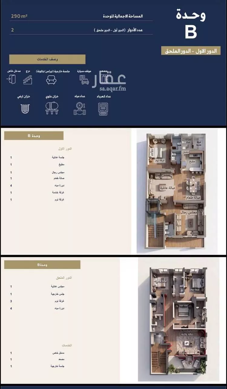 Floor for Sale in Riyadh Al Malqa صورة 3