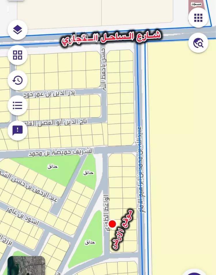 أرض للبيع في شارع الواعظ الظفري, حي الساحل, مدينة جدة, منطقة مكة المكرمة