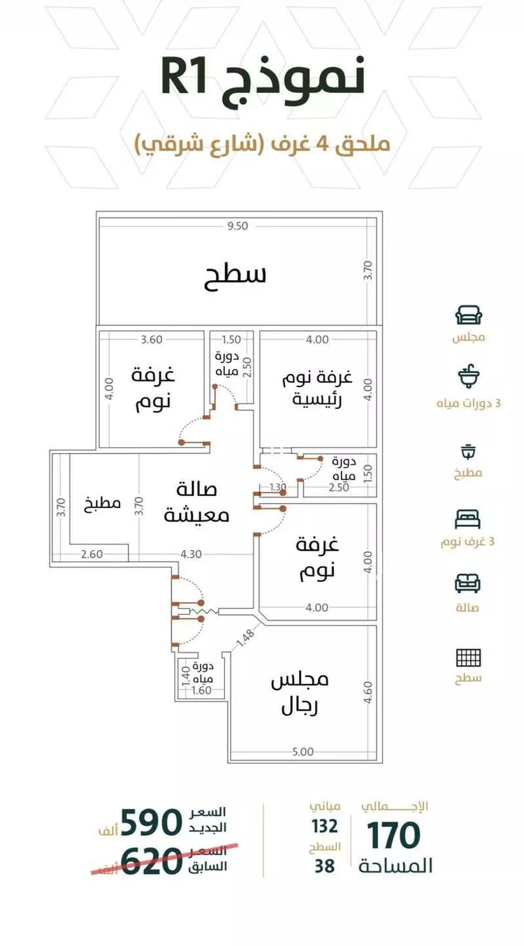 Apartment for Sale in Jeddah Ar Rabwah