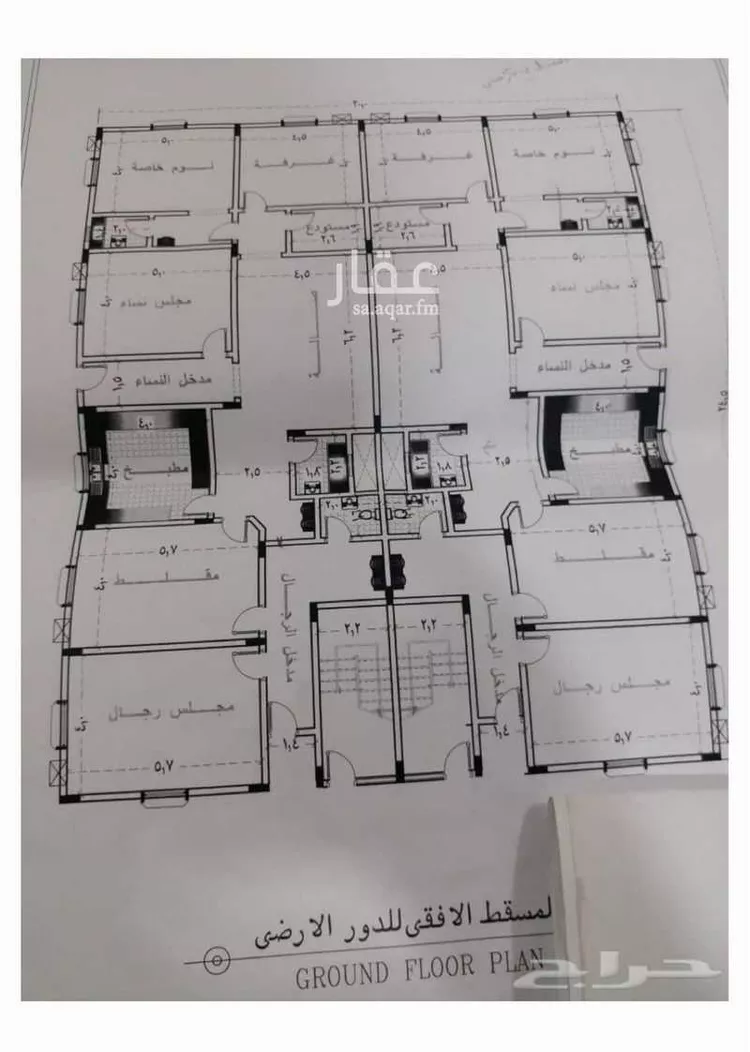 عمارة للبيع في شارع شارع الرياض, حي النزهة, مدينة شرورة, منطقة نجران صورة 3