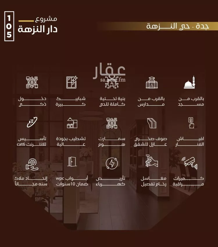 شقة للبيع في شارع عاصم بن العكير, حي النزهة, مدينة جدة, منطقة مكة المكرمة صورة 4