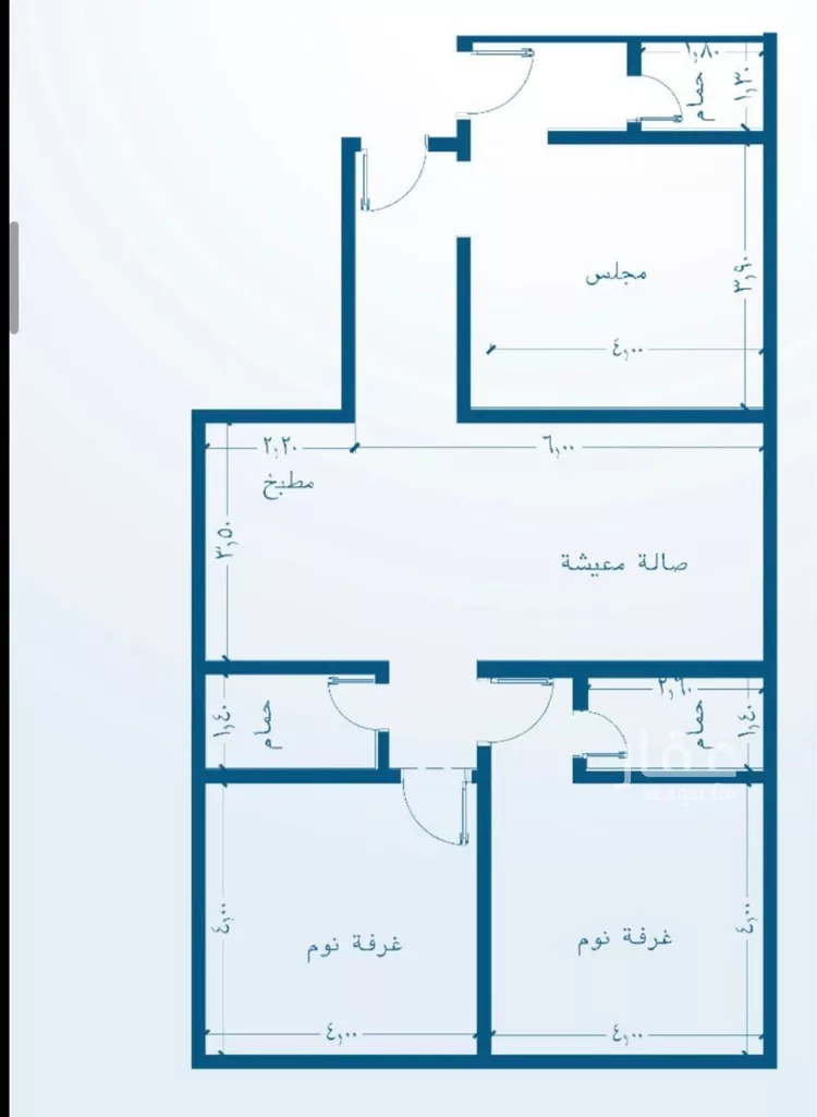 شقة للبيع في شارع النخيلات, حي الفيحاء, مدينة جدة, منطقة مكة المكرمة