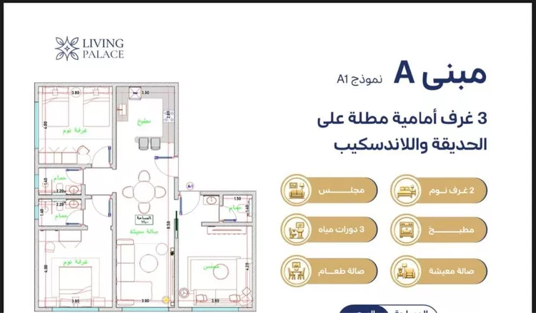 شقة للبيع في شارع طريق الملك عبدالله, حي جامعة الملك عبدالعزيز, مدينة جدة, منطقة مكة المكرمة صورة 3