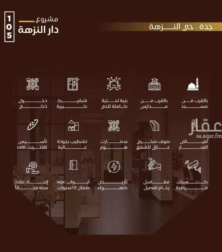 شقة للبيع في شارع عطاء ابو عبدالله, حي النزهة, مدينة جدة, منطقة مكة المكرمة صورة 4