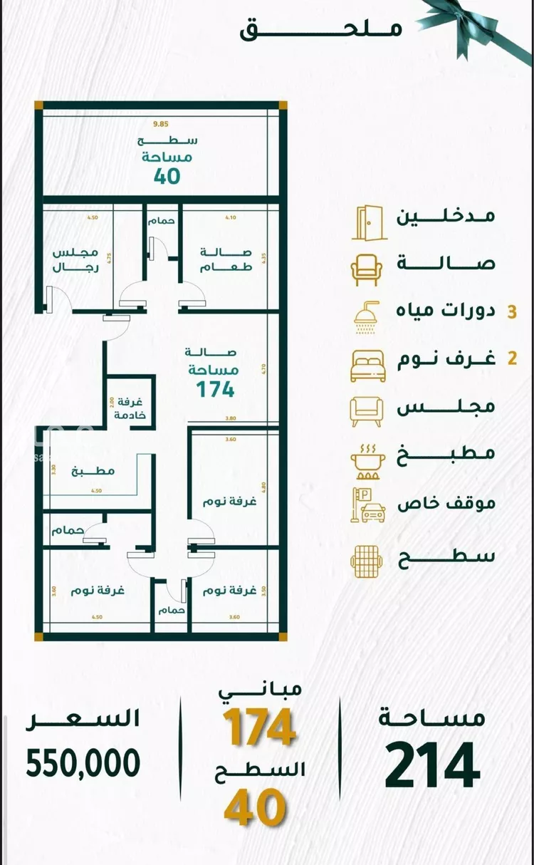 شقة للبيع في شارع الجواد, حي مشرفة, مدينة جدة, منطقة مكة المكرمة