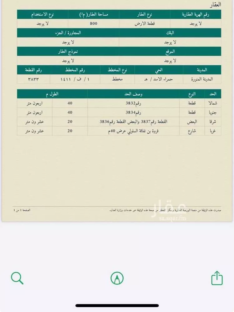 Land for Sale in Medina Warqan صورة 3