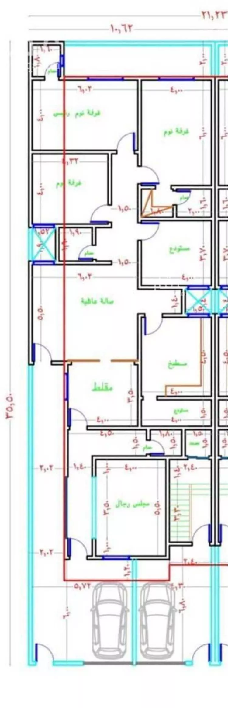 دور للبيع في شارع عبدالوهاب الأحمدي ، حي بدر ، الرياض ، منطقة الرياض صورة 2