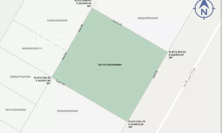 أرض للإيجار في شارع 25825674, حي ديراب, مدينة الرياض, منطقة الرياض صورة 4
