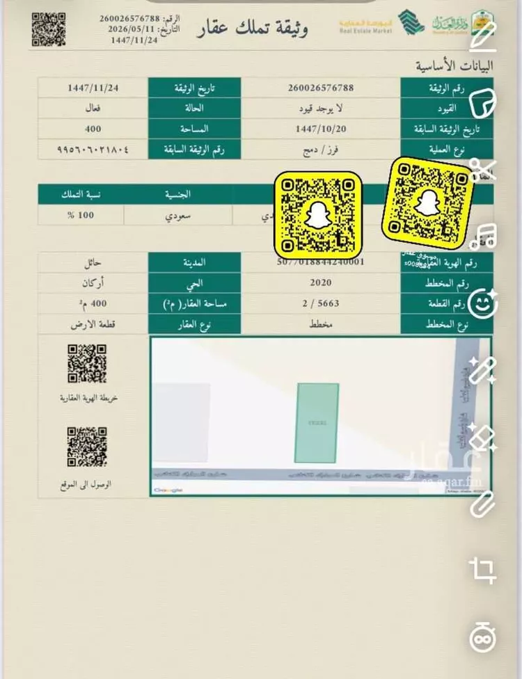 Land for Sale in Hail Al Badnah