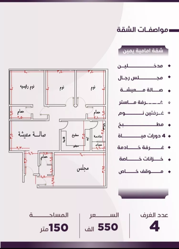 شقة للبيع في شارع يونس سالم, حي الصفاء, مدينة جدة, منطقة مكة المكرمة صورة 5
