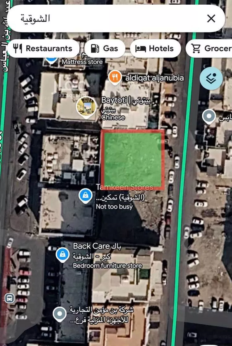 أرض للبيع في شارع شارع عبدالله بن ثعلبه الانصاري, حي الشوقية, مدينة مكة المكرمة, منطقة مكة المكرمة
