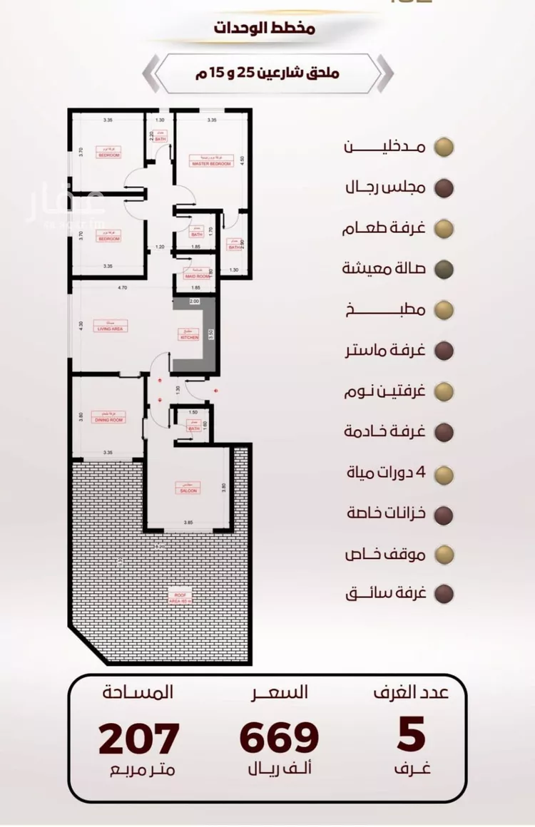 شقة للبيع في شارع الربيع ابن مالك, حي الواحة, مدينة جدة, منطقة مكة المكرمة صورة 2