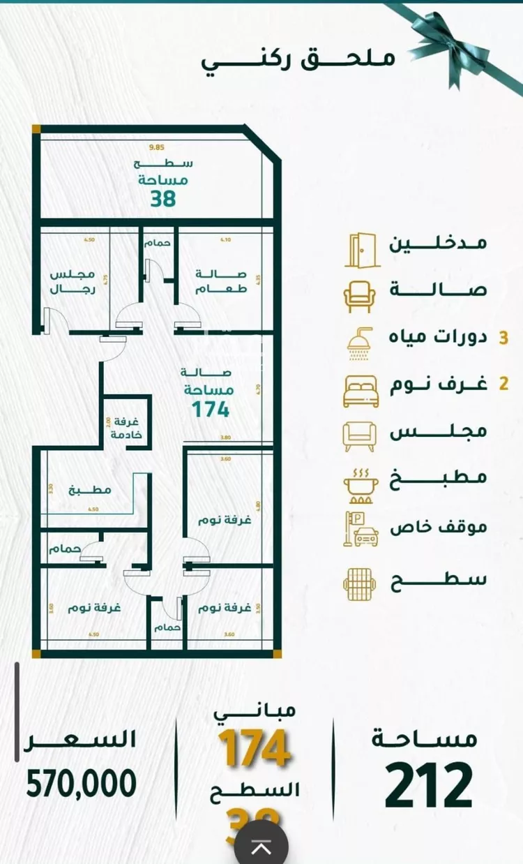Apartment for Sale in Jeddah Mishrifah