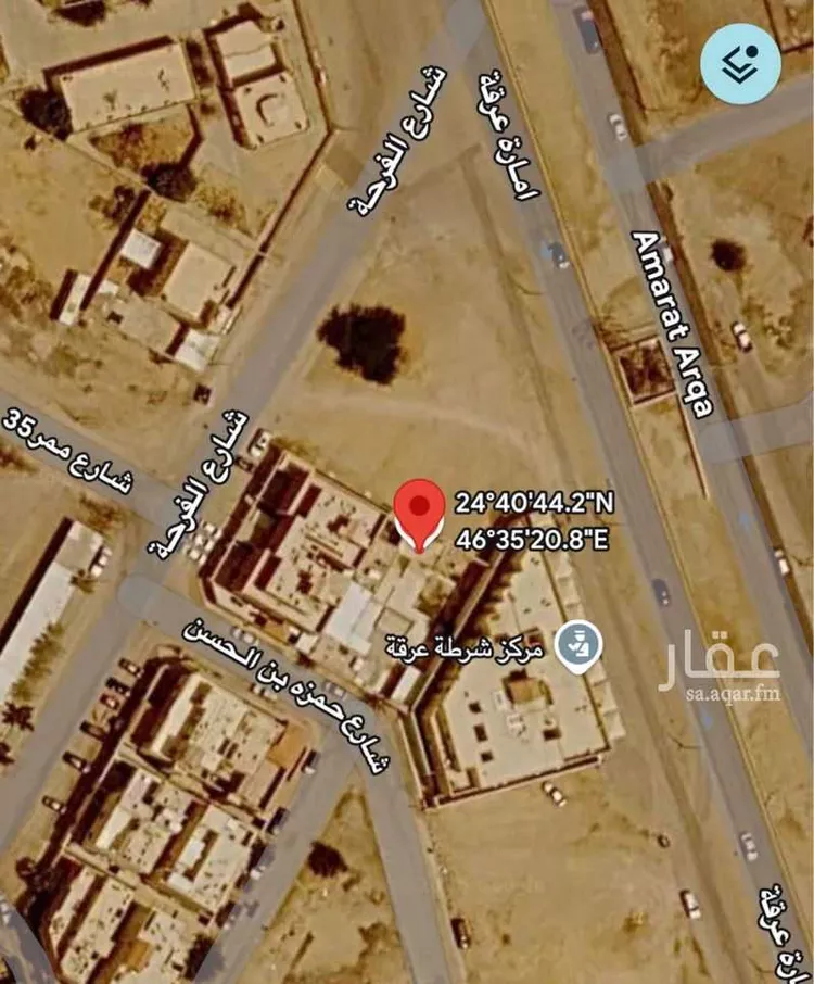 أرض للبيع في شارع حمزة بن الحسين , حي عرقة, مدينة الرياض, منطقة الرياض صورة 3