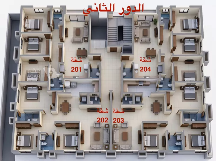 شقة للإيجار في شارع جبريل بن جميل, حي النرجس, مدينة الرياض, منطقة الرياض 5