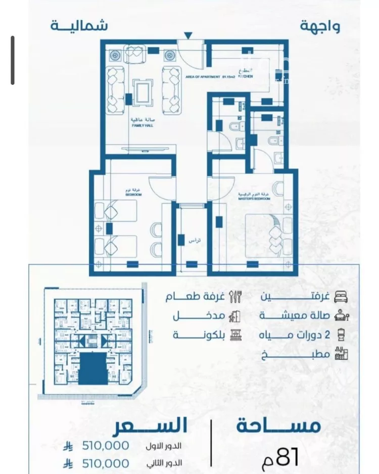 شقة للبيع في حي الرويس, مدينة جدة, منطقة مكة المكرمة صورة 2