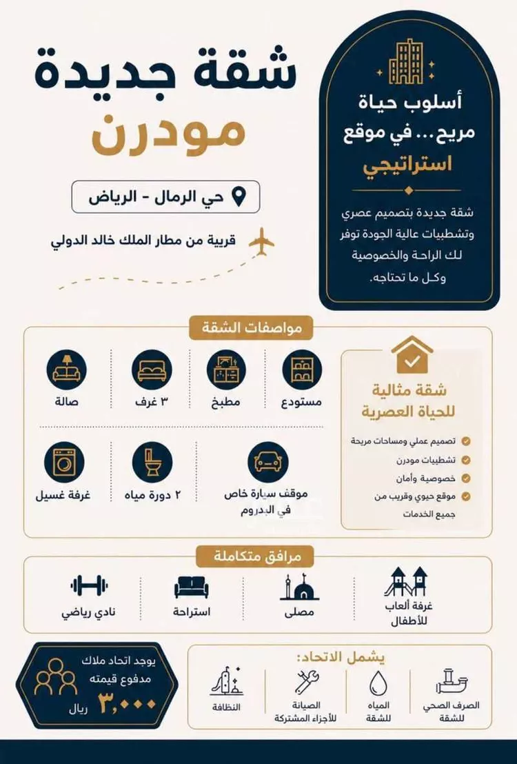 شقة للإيجار في شارع أمين الرافعي, حي الرمال, مدينة الرياض, منطقة الرياض 10