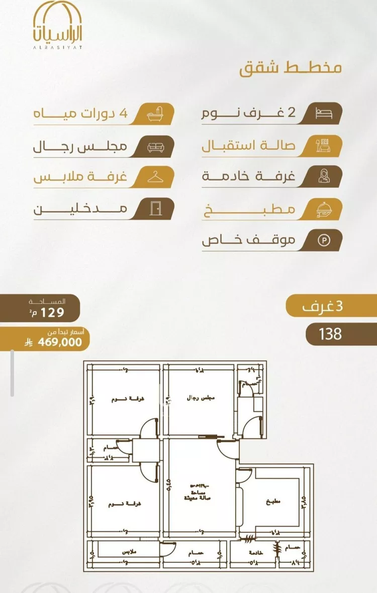 شقة للبيع في شارع سهل بن حنيف, حي الورود, مدينة جدة, منطقة مكة المكرمة صورة 3