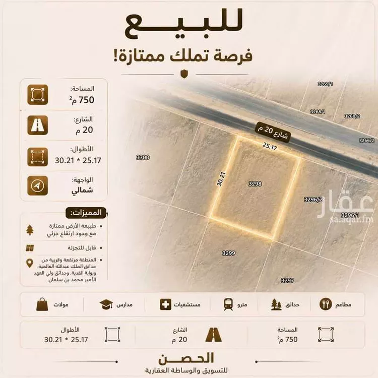 أرض للبيع في شارع 20 , حي ضاحية نمار, مدينة الرياض, منطقة الرياض صورة 3