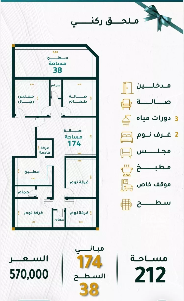 شقة للبيع في شارع الزهره, حي مشرفة, مدينة جدة, منطقة مكة المكرمة