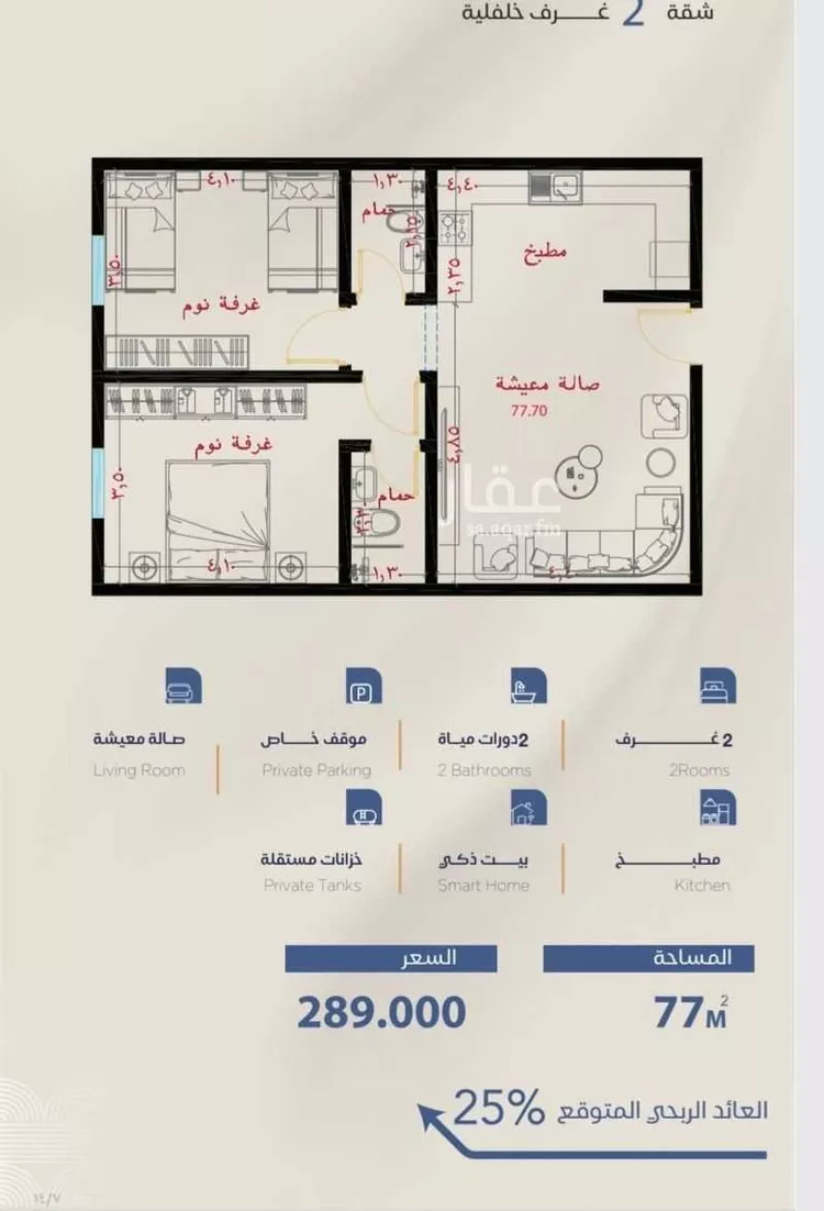 شقة للبيع في شارع برهان الدين الداراني, حي الياقوت, مدينة جدة, منطقة مكة المكرمة صورة 2