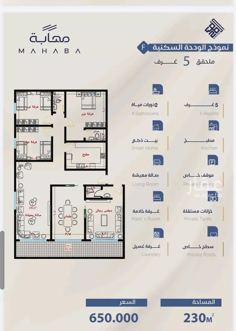 Apartment for Sale in Jeddah Al Yaqout