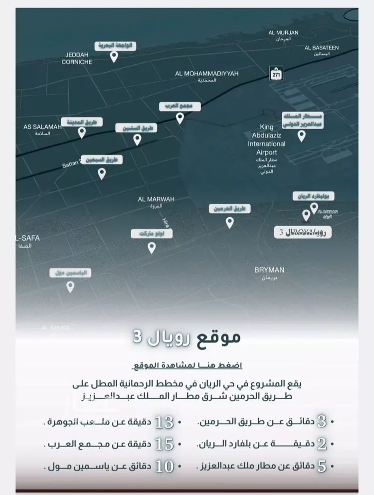 شقة للبيع في شارع خليل شيبوب, حي الريان, مدينة جدة, منطقة مكة المكرمة صورة 5