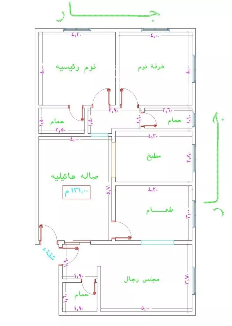 شقة للبيع في شارع اعشى عوف, حي النزهة, مدينة جدة, منطقة مكة المكرمة صورة 2