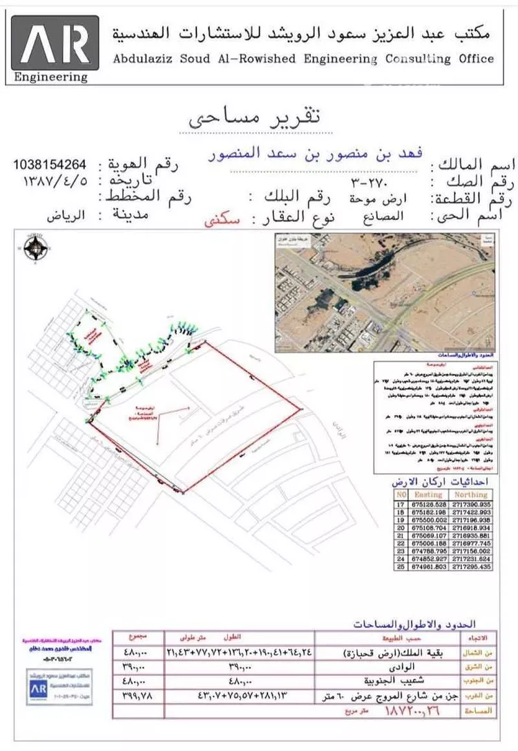 أرض للبيع في شارع عرفات الفرعي ، حي بدر ، الرياض ، منطقة الرياض صورة 2