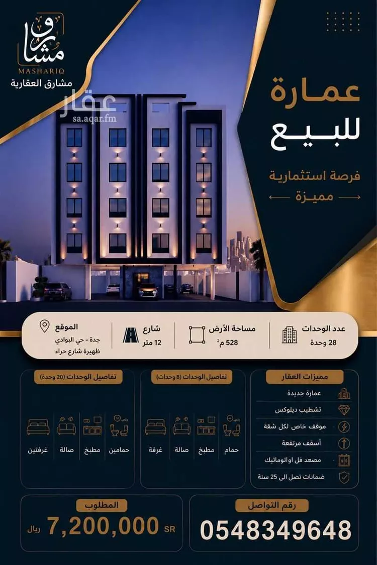 Building for Sale in Jeddah Al Bawadi