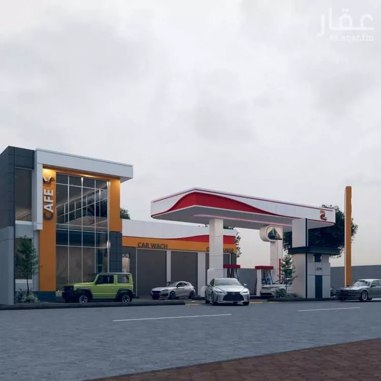 محطة للبيع في شارع الامير سلطان بن عبدالعزيز, حي الصالحية, مدينة عنيزة, منطقة القصيم صورة 4