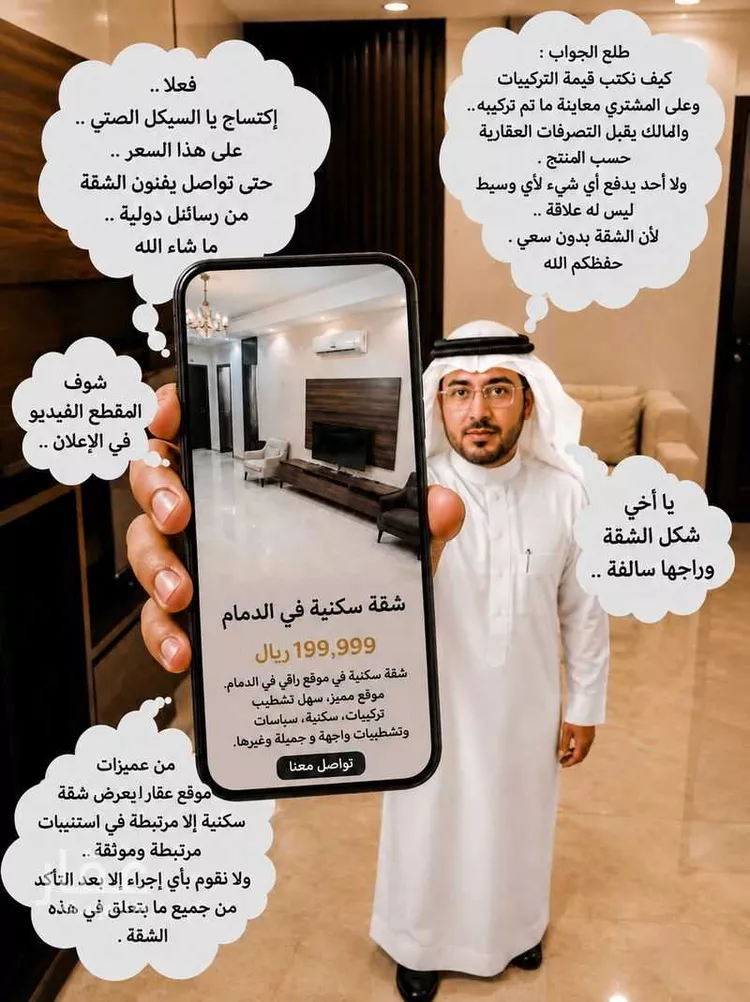 شقة للبيع في شارع 6جـ, حي النور, مدينة الدمام, المنطقة الشرقية