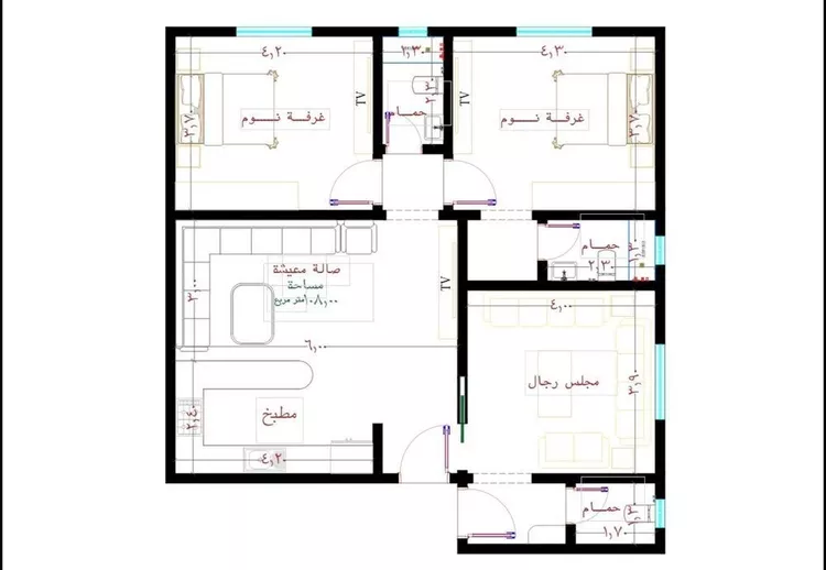 Apartment for Sale in Jeddah An Nuzhah